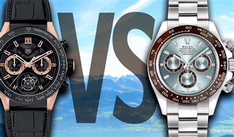 rolex vs tag movement|tag heuer vs Rolex reddit.